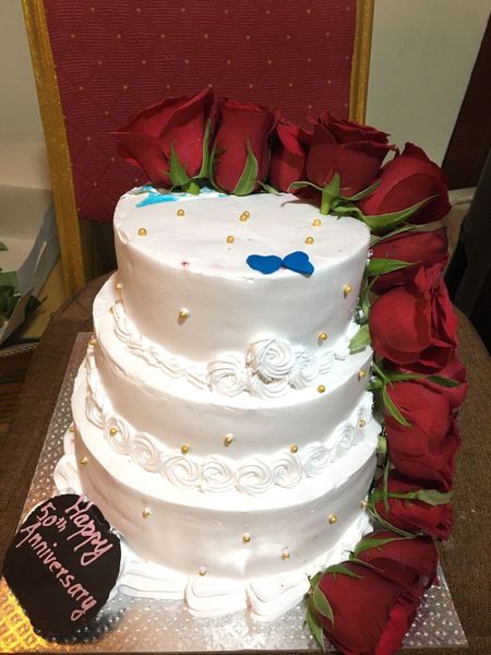 Vegan Red velvet Anniversary Cake -10 pound